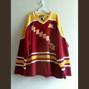 Vintage Authentic Minnesota Gophers Hockey Jersey